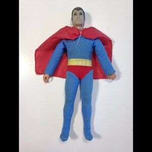 Vintage Mego Superman 8-Inch Action Figure, 1974